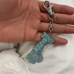 水色 キャラクター型キーホルダー