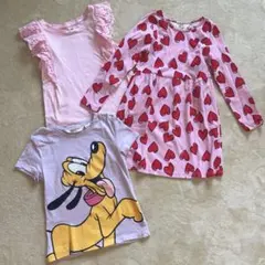 H&M ワンピース　トップス　３点セット　110 120cm