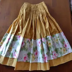 フラダンス　フラスカート　ハンドメイド品のサムネイル