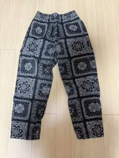 GU バンダナ柄 イージーパンツ