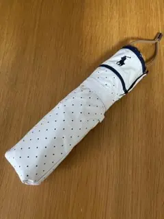 ラルフローレン　日傘　折りたたみ　白