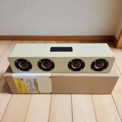 木目調 Bluetooth ワイヤレススピーカー 最大出力12wのサムネイル