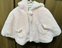 クロワッサンべべCROISSANCEBEBE ベビーポンチョ 80-95cm