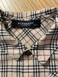 美品❗️Burberry Children チェック柄 半袖シャツ 2Y 92cm - メルカリ