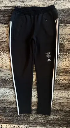 adidas Climalite ブラックジャージパンツ