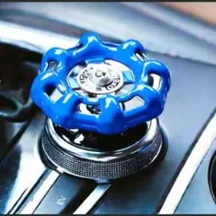 【最安値】車 エンジンスタートボタン カバー ハンドル アクセサリー ブルー