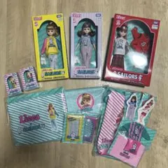 Licca リカちゃんくじ×セーラーズ ラスト賞付き 14点セット ●未開封品