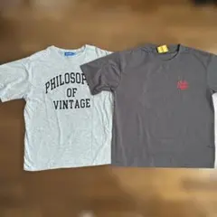 GLAZOS グラソス　半袖　カットソー　Tシャツ　170 グレー　Lのサムネイル