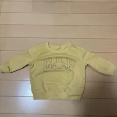 GAP babyトレーナー 70cm 黄色 男の子 冬服