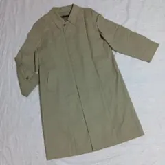 ウール混　ステンカラーコート　メンズ