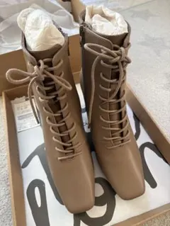 新品　ルタロン　卒業式　袴　レースアップ　ショートブーツ