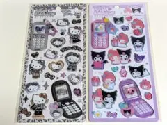 平成はっぴーフォン　マイメロ クロミ 平成ギャル 2枚セット