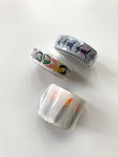 新品　カモ井加工紙マスキングテープmt × mina perhonen3個セットのサムネイル