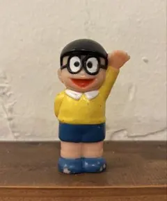 ナ*オ様 のび太くん　指人形ソフビ　当時物　ドラえもん　小学館