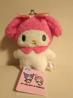マイメロディ♡リボンがま口ポーチ　新品タグ付き