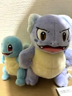 ポケパーク ゼニガメ＆カメックス ゼニガメ＆カメール ぬいぐるみ