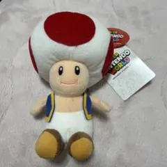 スーパーニンテンドーワールド トード ぬいぐるみ 約20cm