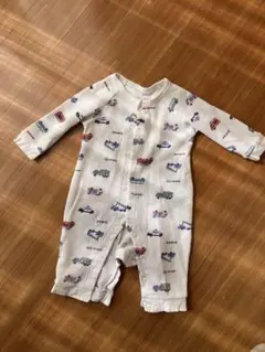 アプレレクール はたらくくるまロンパース 70サイズ