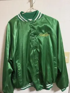 Virginia Dorr サテンジャケット グリーン