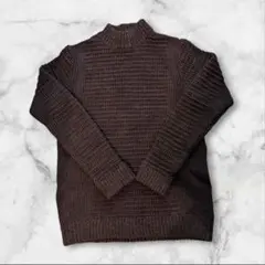 GOSTAR DE FUGA ブルー系 タートルネックニット サイズ44