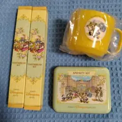 新品　ディズニーホテル限定　アメニティグッズ　コップ　歯ブラシ　小物入れ　ケース