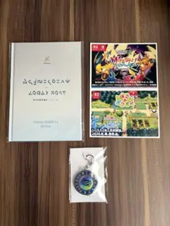 ポケモンレジェンズZA早期特典 アートブック キーホルダー