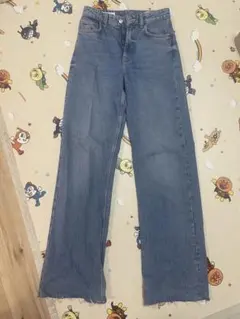 最終値下げZARAハイウエストデニム