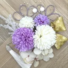 髪飾り　6-604 M プロフ必読　様　和装　成人式　卒業式