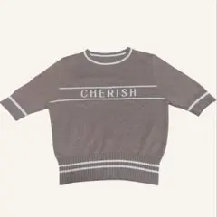 ♡*様 LIP SERVICE リップサービス CHERISHラインニット 半袖のサムネイル