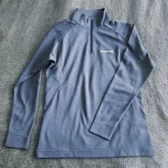 mont-bell ハーフジップ トップス グレー