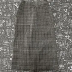 タイムセール✳️グローバルワーク　タイトスカート　グレー　M チェック　スカート