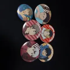 ハイキュー!! 缶バッジ 6種セット