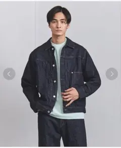 ユナイテッドアローズ シオタ スビンコットン デニム ジャケット パンツのサムネイル