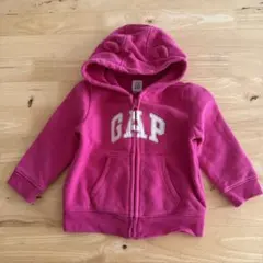 GAP フード付きピンクトレーナー　80cm