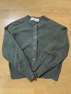 THE SHINZONE ロングリブカーディガン19AMSCU20 グリーン F