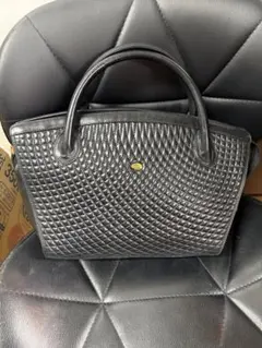 BALLY バリー キルティング 2WAY ハンドバッグ ダークネイビー - メルカリ
