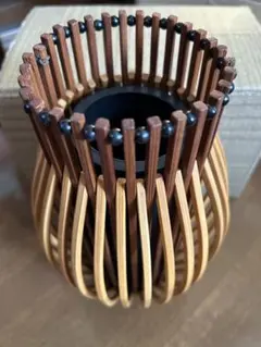 u*a様 木製花瓶 曲線デザイン