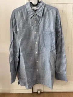 JW ANDERSON ストライプ 長袖シャツ ブルー