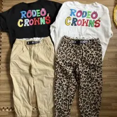 RODEO CROWNS キッズトレーナー、パンツセット