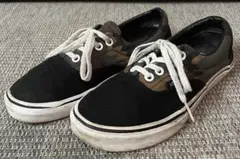 EU限定　VANS　ERA　BLK×迷彩