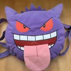 ポケットモンスター ゲンガー 顔型ぬいぐるみリュック　舌出しver