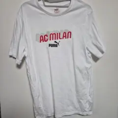 PUMA AC MILAN ホワイト Tシャツ XL