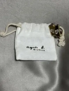 agnes b. アニエスベー ピアス 巾着付き - メルカリ
