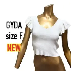 GYDA フリル スリーブ ニットTOPSのサムネイル