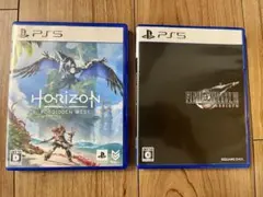PS5 FF7 リバース　ホライゾン フォービドゥンウェスト　2本セット