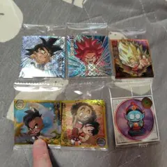 「本日限定価格」ドラゴンボール 超戦士シールウエハース6枚セット