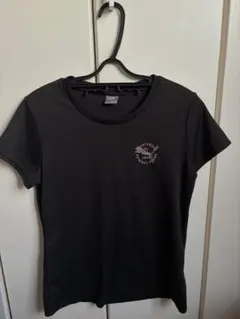 Puma ブラック スポーツ半袖Tシャツ