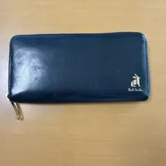 Paul Smith 三つ折り財布 ラビットモチーフ ネイビー 値下げ可能〇