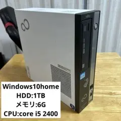 Fujitsu スリムタワー デスクトップPC