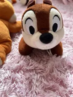 チップ ぬいぐるみ 約10cm キーチェーン付き